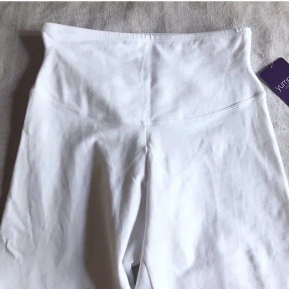 Talia Capri Cotton Stretch Shaping Legging white NWT size small - Picture 5 of 13